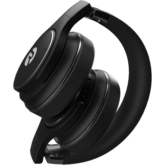 Raycon Everyday Over-Ear Headphones ANC, IPX4, 38H Battery - Black - Picture 2 of 3